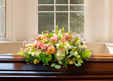 Load image into Gallery viewer, Graceful Casket Spray – Available in Two Sizes
