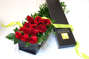 Dozen Roses in Gift Box